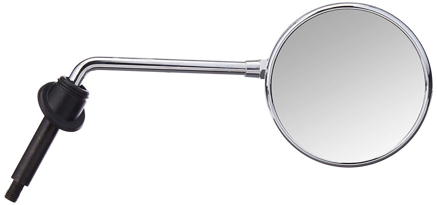 Uno Minda RV-2011R Shatterproof Glass Rear View Mirror-Right Hand